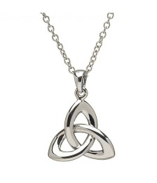 Celtic Trinity Knot Silver Pendant