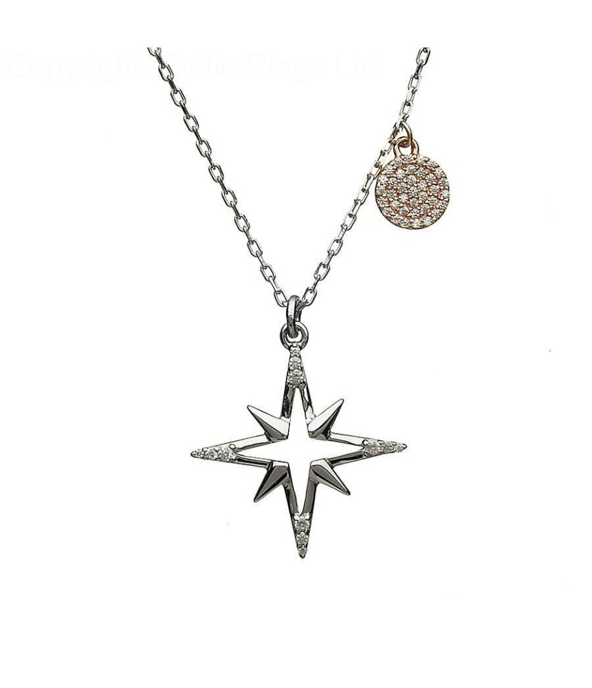 Irish Star CZ Pendant