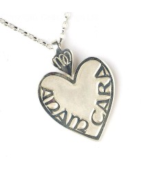 Irish Soulmate Pendant - White Gold or Silver