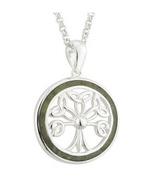 Tree of Life Necklace with Marble