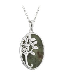 Pendentif arbre de vie en marbre