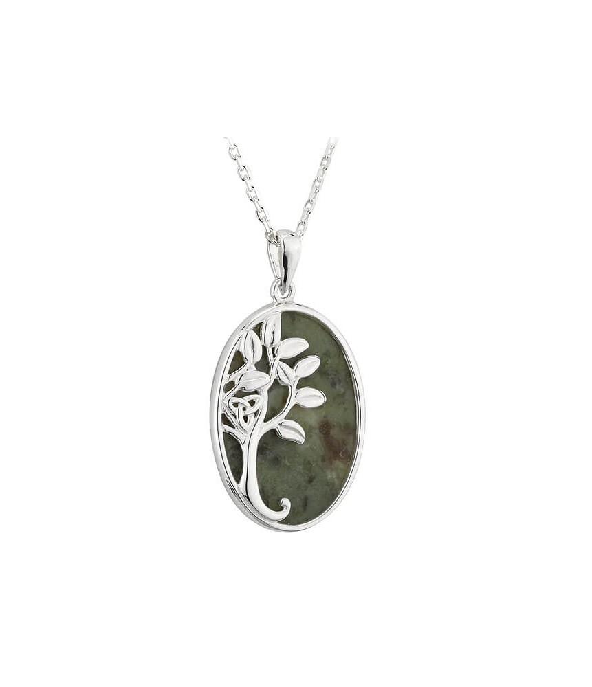 Pendentif arbre de vie en marbre