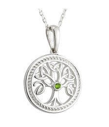 Tree of Life with Emerald CZ