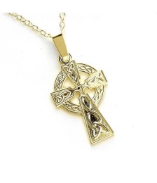 Celtic High Cross - Yellow Gold