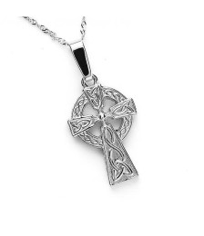 Double-Sided Celtic Cross - Silver