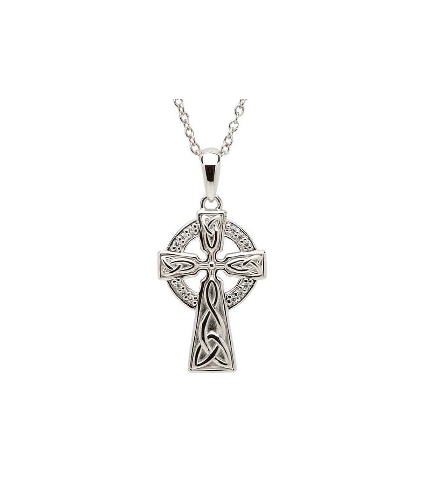 Silber Trinity Kreuz