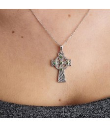 Celtic Design Cross - On Neck