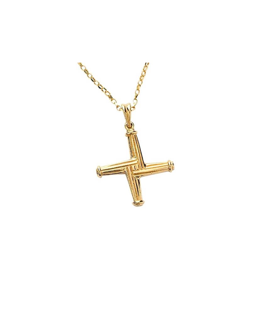 Saint Brigid's Cross - Yellow Gold