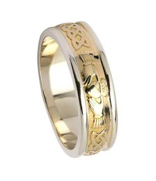 Celtic Claddagh Wedding Ring