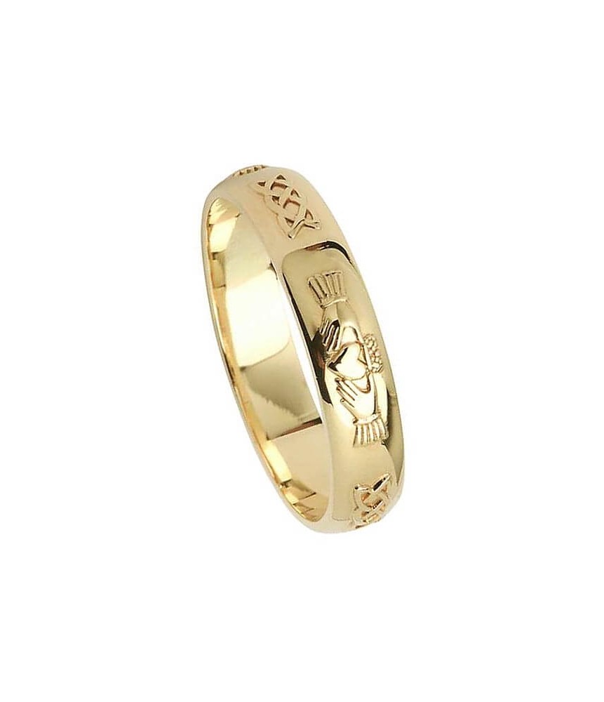 Irish Friendship Ring - Yellow Gold