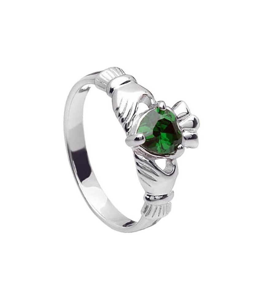 May Claddagh Ring - Silver