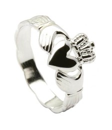 Bague Classique Claddagh pour Femme - Argent