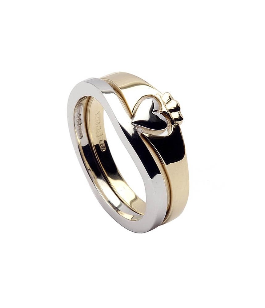 Claddagh Two Tone Ring