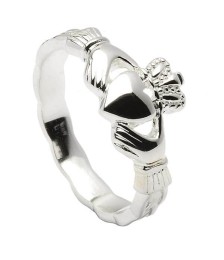 Bague Claddagh pour enfant - Argent