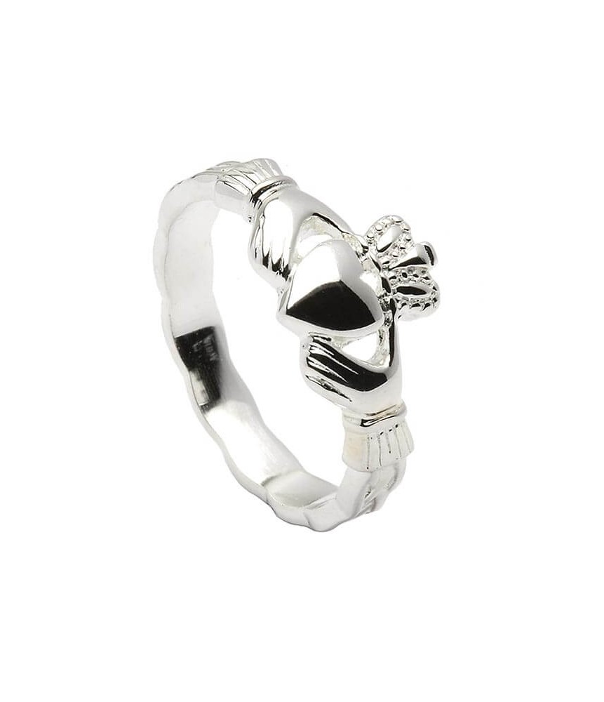 Bague Claddagh pour enfant - Argent