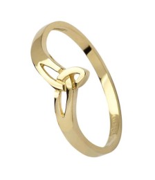 Petit Trinity Knot Ring