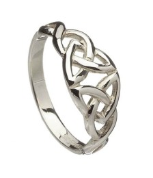 Bague noeud celtique en argent