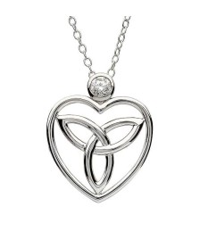 Trinity Pendant with Cubic Zirconia