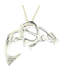 Celtic Salmon Pendant