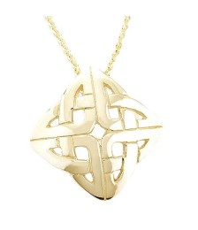 Celtic Knot Pendant - Gold