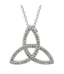 Swarovski Trinity Knot Pendant