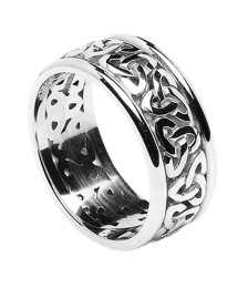 Trinity Knot Ring with Trim