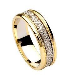 Bague de mariage Trinité noeud pour hommes