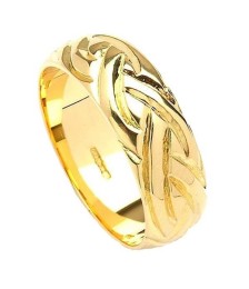 Breite Keltische Webart Design Ring