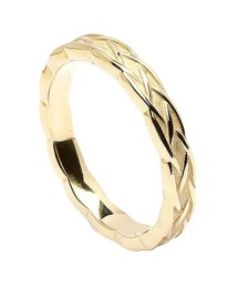 Celtic Weave Wedding Ring