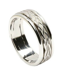 Keltischer Webart Ring mit Trim