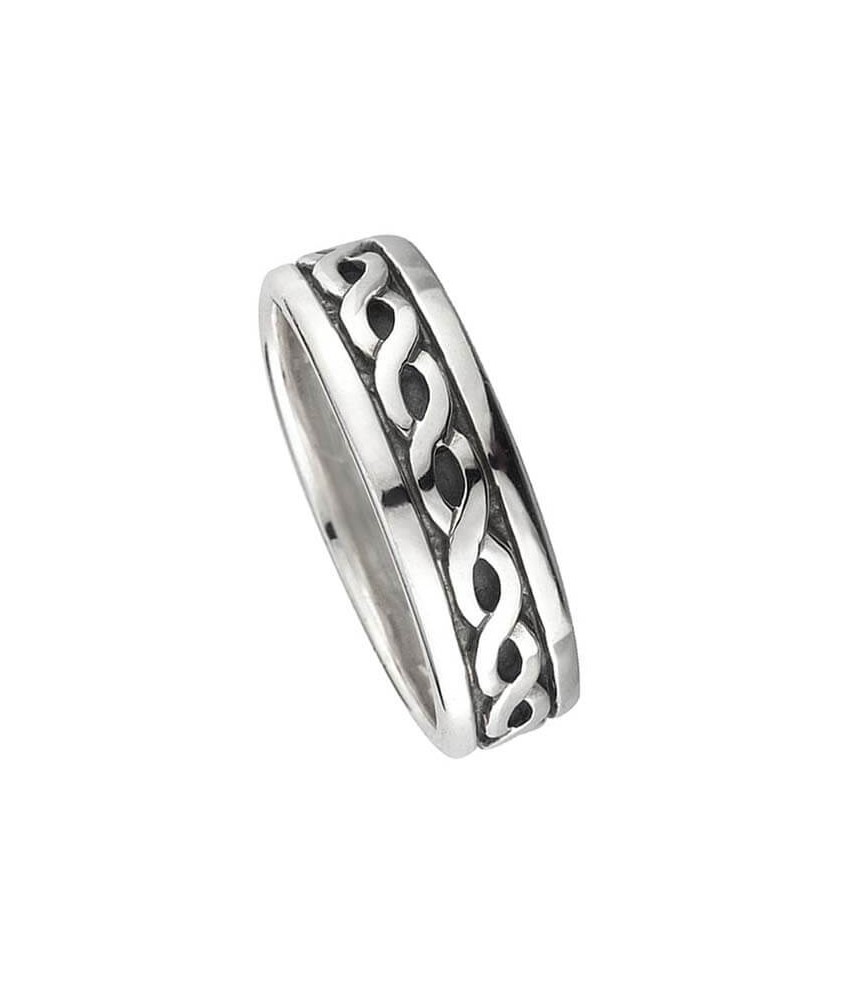 Women's Eternity Knot Wedding Ring - Silver