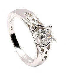 Princess Trinity Inset Ring