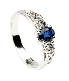 Sapphire Engagement Ring