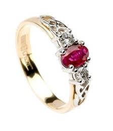 Ruby Engagement Ring