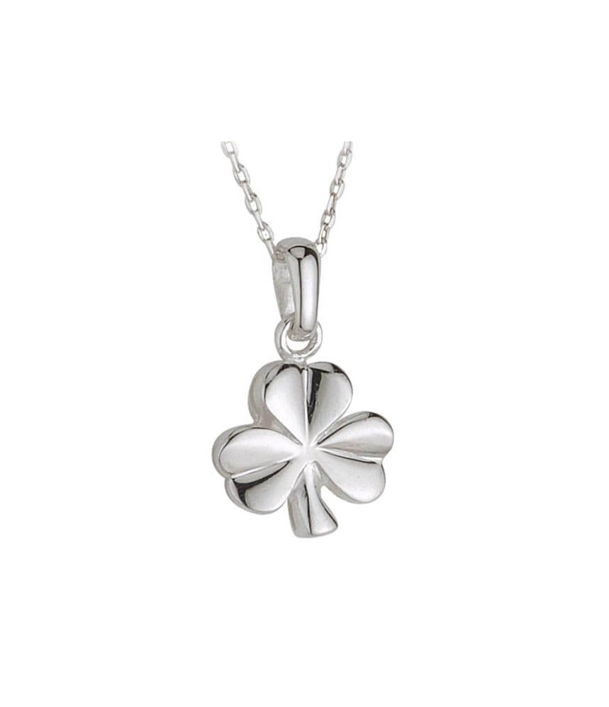 Sterling Silver Shamrock Pendant