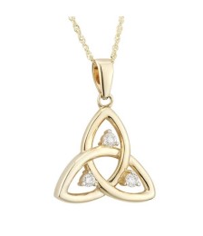 Zirconia Trinity Pendant