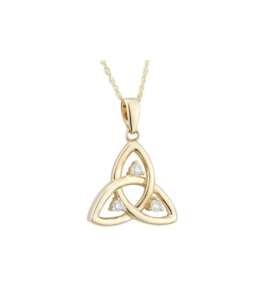 Zirconia Trinity Pendant