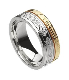 Ogham Le Chéile Faith Ring