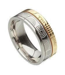 Ogham Newgrange Faith Ring