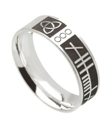 Ogham Soulmate Band