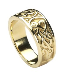 Bague noeud celtique pour homme