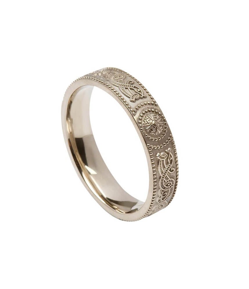 Bague guerrière irlandaise pour femme - Argent