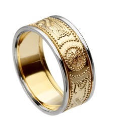 Bague guerrière pour homme avec jante