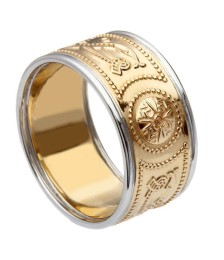 Weite Krieger Ring mit Trim