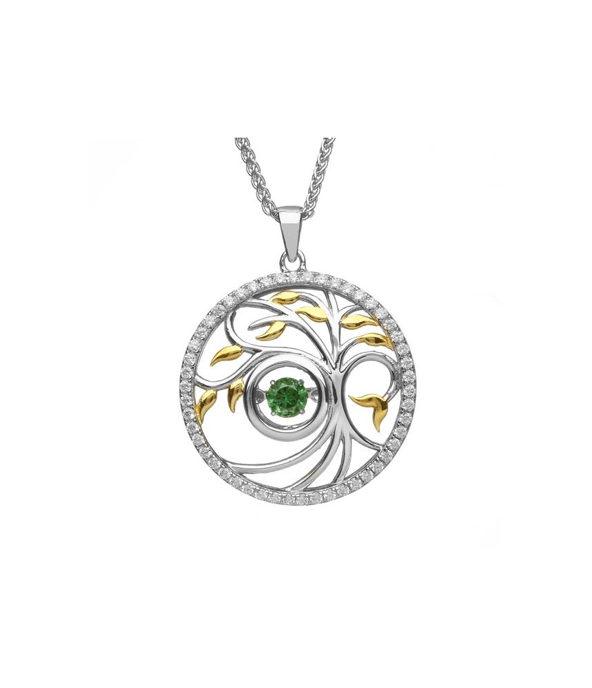 Tree of Life Spinning Pendant