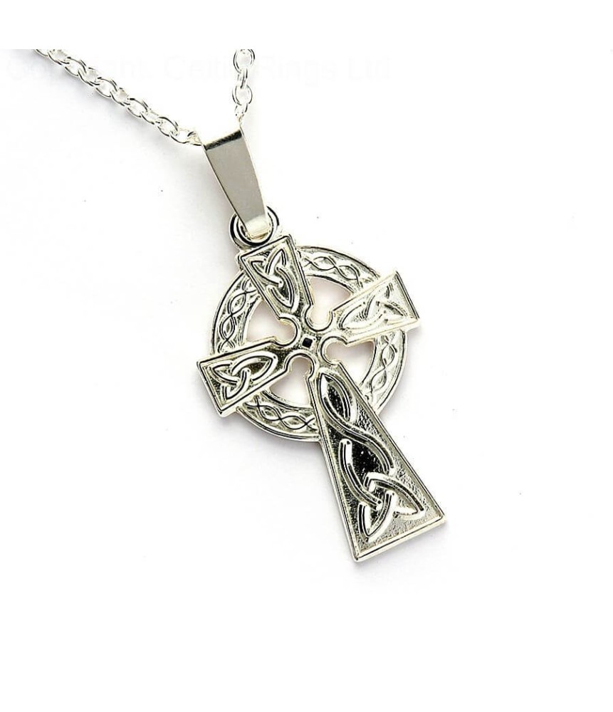 Celtic High Cross - Silver