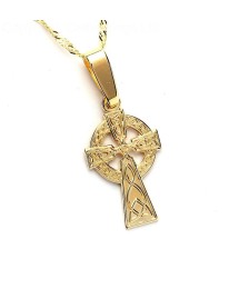 Small Gold Celtic Cross