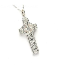 Duleek Cross & Belcher Chain - Silver