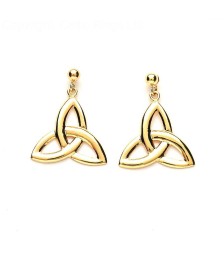 Boucles d'oreilles nœud Trinity