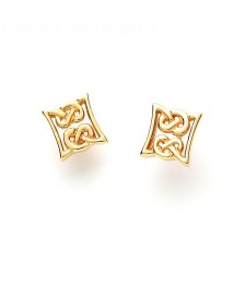 Celtic Knot Stud Earrings